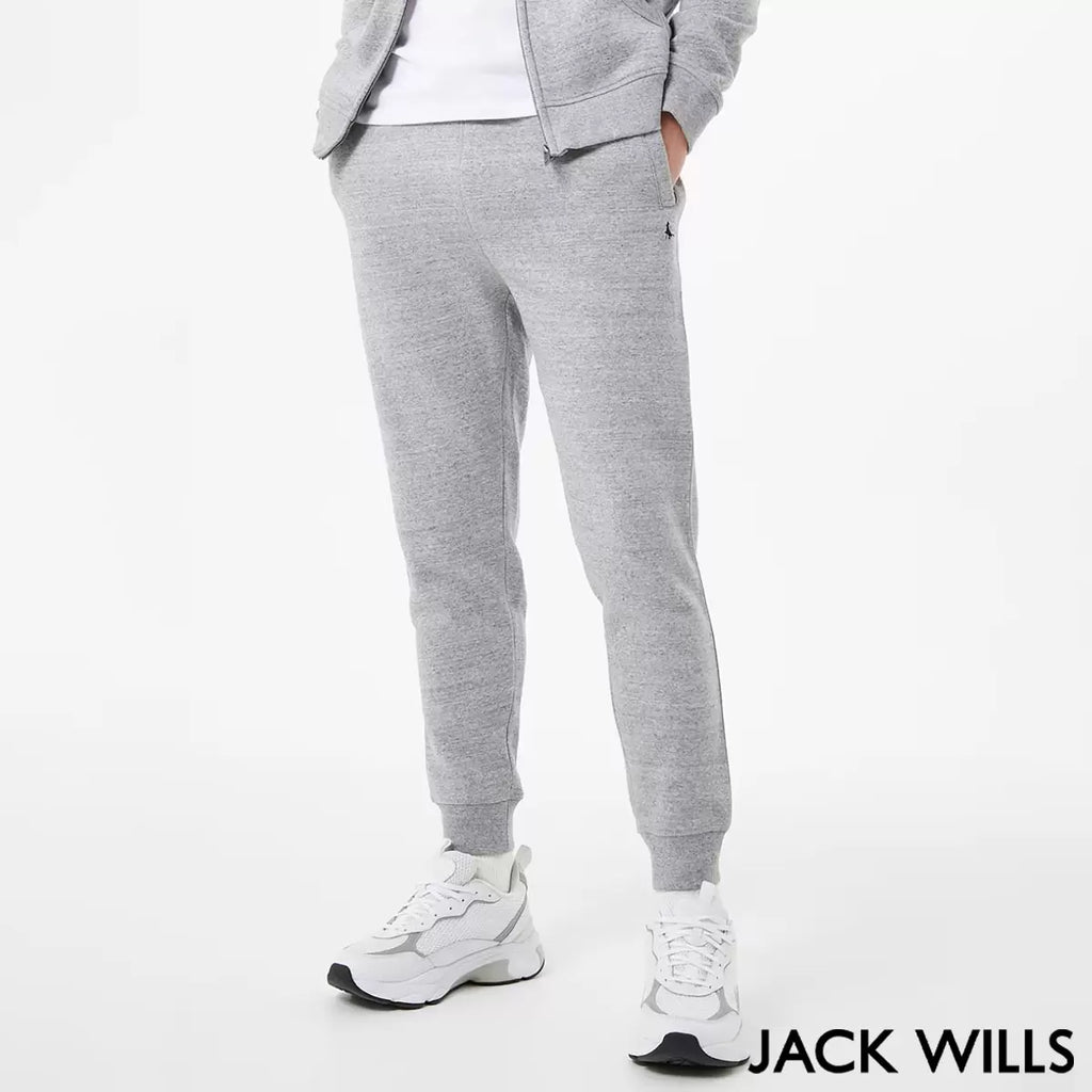 Jack Wills Mens Logo Jogger in Grey, Extra Extra Large