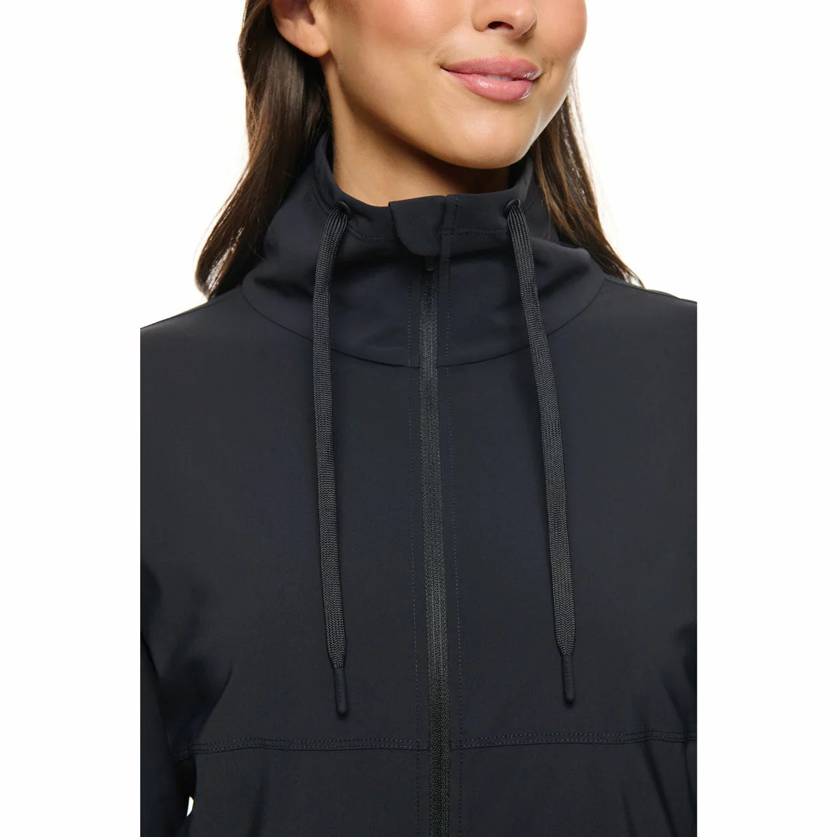 Kirkland Signature Women's Full Zip Active Jacket in Black