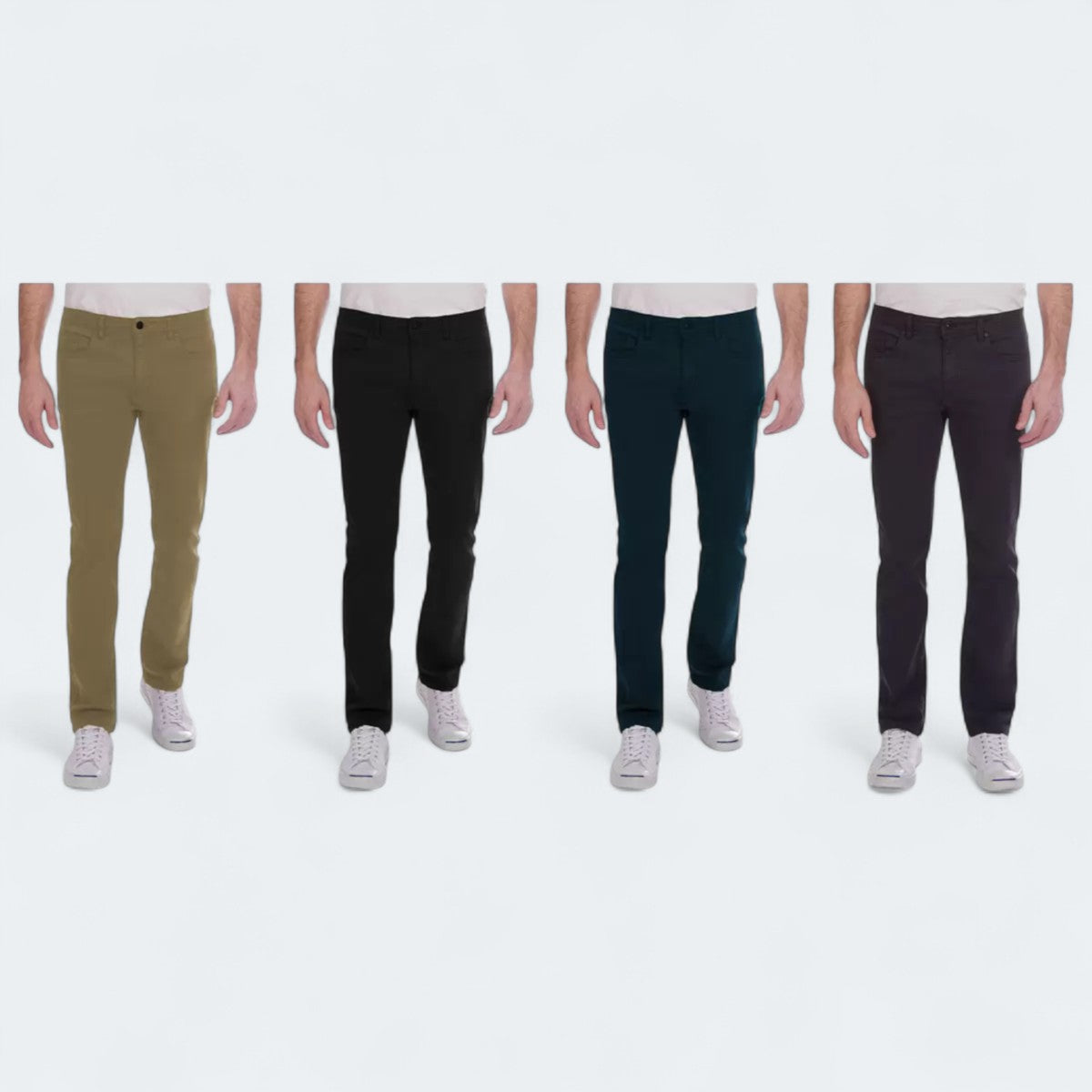 Jachs Men's Stretch 5 Pocket Pant in 3 Colours & 5 Sizes