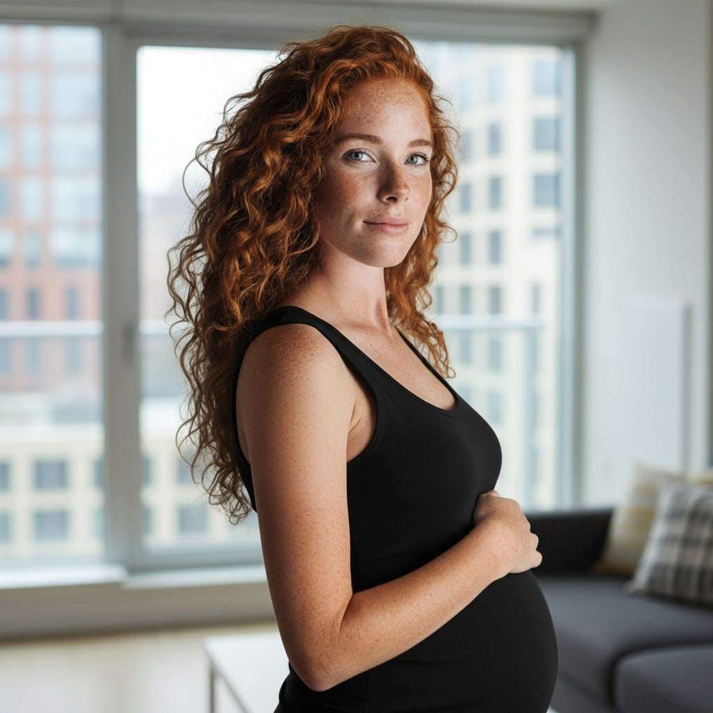 Ladies Bamboo Vests Black 3pk