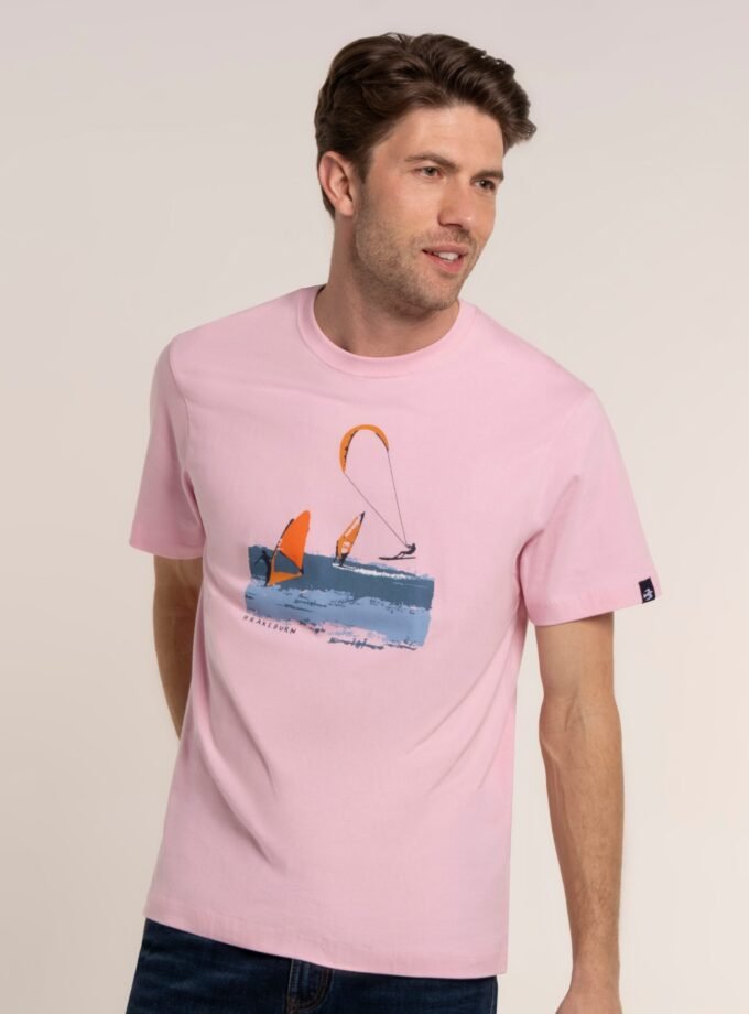 Pink Graphic T-Shirt